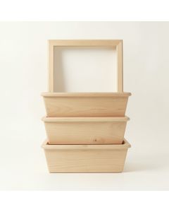 Bay Crest Empty Vertical Garden Frame - Beige (synthetic illustration; no displayed measurements)