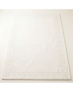 Briar Bridge Rectangular Area Rug - White (synthetic illustration; no displayed measurements)