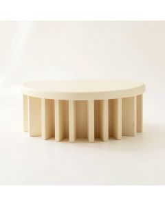 Alder Dale Shoe Storage Bench - Cream (synthetic illustration; no displayed measurements)