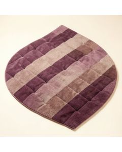 Chanler Striped Tufted Wool Plum Area Rug (synthetic illustration; no displayed measurements)
