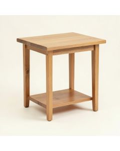 Klima Wooden End Table (synthetic illustration; no displayed measurements)