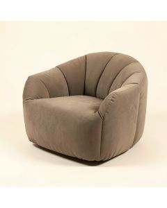 Cocoon 39.4 '' Wide Tufted Polyester Balloon Chair (synthetic illustration; no displayed measurements)