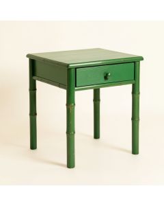 Slate Edge Side Table - Green (synthetic illustration; no displayed measurements)