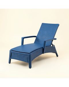 Willow Canyon Outdoor Lounge Chair - Blue (synthetic illustration; no displayed measurements)