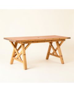 Alder Crossing Empty Workshop Workbench - Terracotta (synthetic illustration; no displayed measurements)