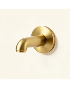 Solid Brass Wall Mounted Bathroom Faucet (synthetic illustration; no displayed measurements)