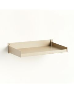 Ash Bridge Wall-Mounted Shelf - Beige (synthetic illustration; no displayed measurements)