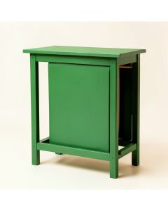 Sage Arc Freestanding Laundry Folding Counter - Green (synthetic illustration; no displayed measurements)