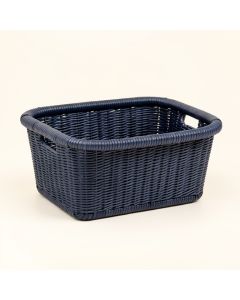 Laurel Branch Empty Storage Basket - Navy (synthetic illustration; no displayed measurements)