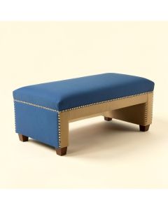 Haysi Upholstered Bench With Nailhead Trim (synthetic illustration; no displayed measurements)