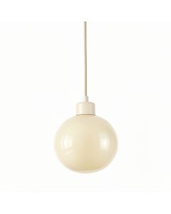 Stone Brook Pendant Light Suspended From One Plain Cable - Cream (synthetic illustration; no displayed measurements)