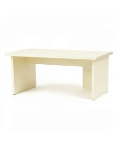 Linden Bend Desktop Monitor Riser - Ivory (synthetic illustration; no displayed measurements)