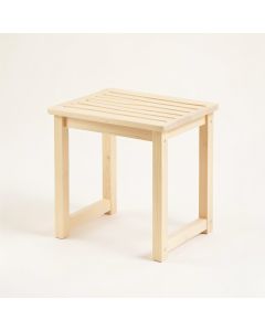 Bay Bend Compact Balcony Table - Ivory (synthetic illustration; no displayed measurements)