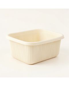 Ridge Crest Empty Storage Basket - Ivory (synthetic illustration; no displayed measurements)