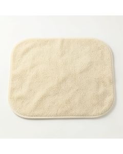 Moss Branch Bath Mat - Cream (synthetic illustration; no displayed measurements)
