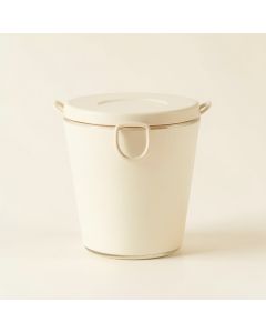 Harbor Bridge Storage Canister With Lid - Ivory (synthetic illustration; no displayed measurements)