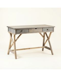 Ash Bend Writing Desk - Gray (synthetic illustration; no displayed measurements)