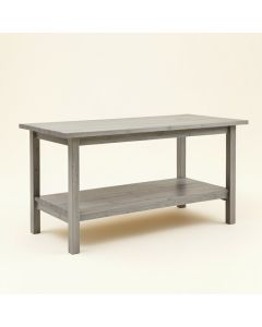 Lake Edge Empty Workshop Workbench - Gray (synthetic illustration; no displayed measurements)