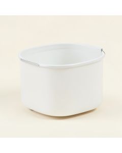 Fabrizio Enameled Organizer With Wall Basket (synthetic illustration; no displayed measurements)