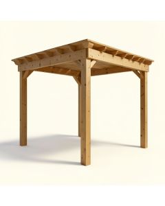 10 Ft. W X 12 Ft. D Solid Wood Pergola (synthetic illustration; no displayed measurements)