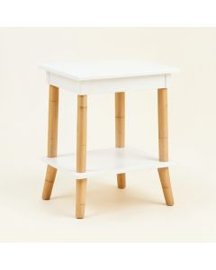 Summit Crossing Side Table - White (synthetic illustration; no displayed measurements)