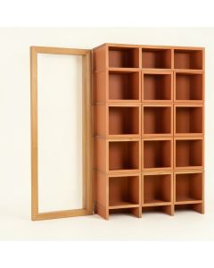 Holly Branch Empty Vertical Garden Frame - Terracotta (synthetic illustration; no displayed measurements)
