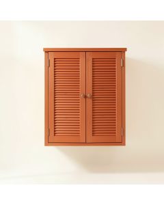 River Dale Wall-Mounted Laundry Cabinet - Terracotta (synthetic illustration; no displayed measurements)