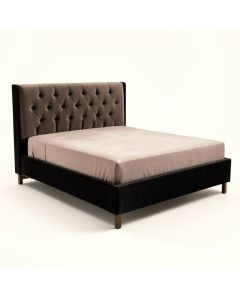 Tufted Upholstered Low Profile Standard Bed (synthetic illustration; no displayed measurements)