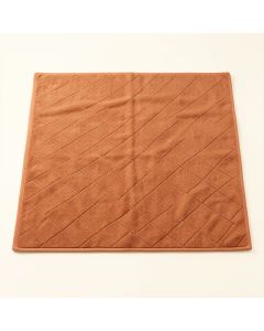Fern Dale Bath Mat - Terracotta (synthetic illustration; no displayed measurements)
