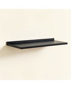 Heath Branch Wall-Mounted Shelf - Black (synthetic illustration; no displayed measurements)