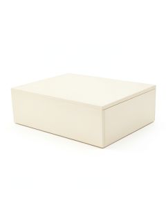 Ridge Branch Desktop Monitor Riser - Cream (synthetic illustration; no displayed measurements)