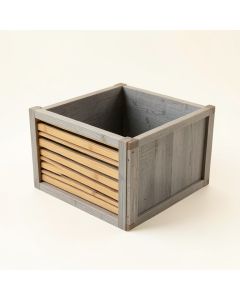Oak Brook Empty Furniture-Style Litter Enclosure - Gray (synthetic illustration; no displayed measurements)