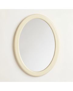 Clay Crossing Framed Wall Mirror - Cream (synthetic illustration; no displayed measurements)
