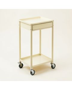 Heath Bend Empty Rolling Workshop Cart - Ivory (synthetic illustration; no displayed measurements)