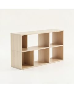 Olive Canyon Desktop Shelving Unit - Beige (synthetic illustration; no displayed measurements)