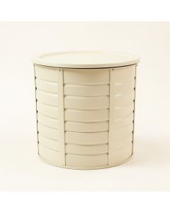 Briar Crossing Closed Garden Compost Bin - Ivory (synthetic illustration; no displayed measurements)