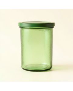 Hill Bridge Storage Canister With Lid - Green (synthetic illustration; no displayed measurements)