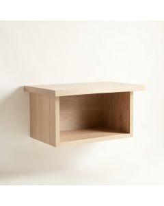 Alder Crest Wall-Mounted Shelf - Beige (synthetic illustration; no displayed measurements)