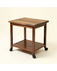 Premier Kitchen Cart With Butcher Block Top (synthetic illustration; no displayed measurements)