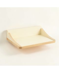 Cedar Branch Wall-Mounted Cat Perch - Cream (synthetic illustration; no displayed measurements)