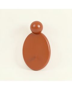 Hazel Canyon Wall-Mounted Robe Hook - Terracotta (synthetic illustration; no displayed measurements)