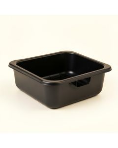 Juniper Bridge Empty Under-Desk Cable Tray - Black (synthetic illustration; no displayed measurements)