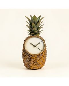 Pineapple Scroll 13.5 '' Wall Clock (synthetic illustration; no displayed measurements)