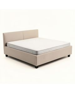 Usb Charging Queen Upholstered Platform Bed (synthetic illustration; no displayed measurements)