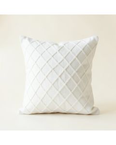 Alder Crest Filled Accent Pillow - White (synthetic illustration; no displayed measurements)