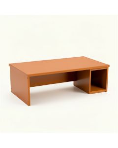 Willow Arc Desktop Monitor Riser (synthetic illustration; no displayed measurements)