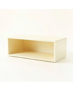 Hill Edge Shoe Storage Bench - Ivory (synthetic illustration; no displayed measurements)