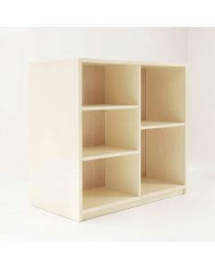Linden Bridge Desktop Shelving Unit - Cream (synthetic illustration; no displayed measurements)