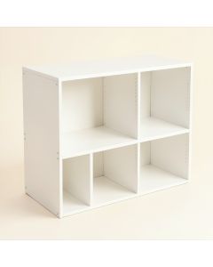 Pine Canyon Desktop Shelving Unit - White (synthetic illustration; no displayed measurements)