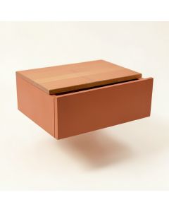 Ridge Bridge Under-Desk Drawer Unit - Terracotta (synthetic illustration; no displayed measurements)